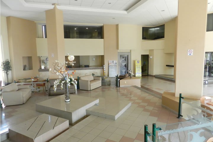 Lobby del Comfort Inn, hotel en Veracruz