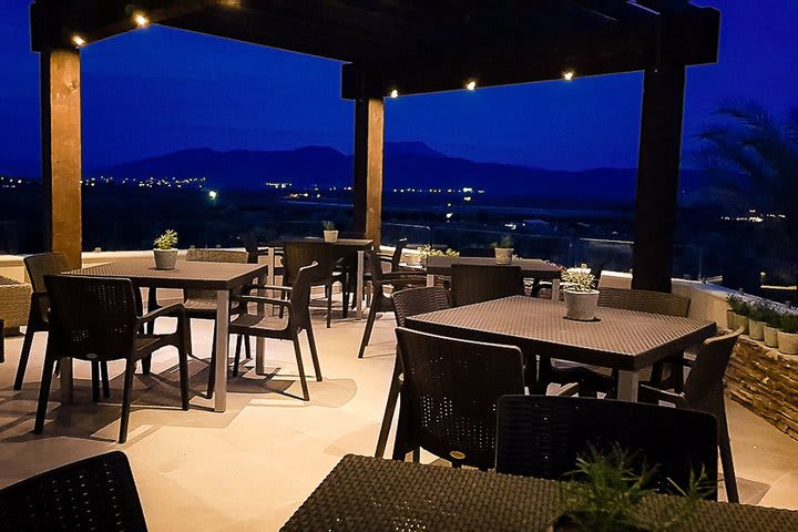 Polaris restaurant and terrace