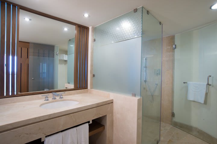 Bathroom with shower