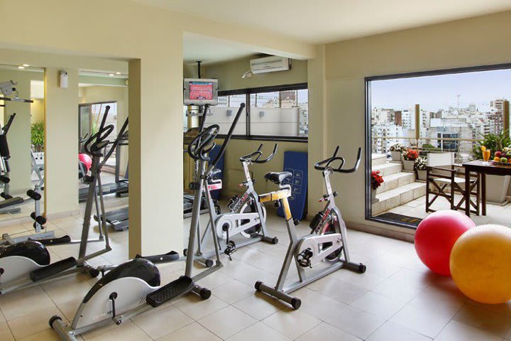 El gimnasio en Urban Suites Recoleta Boutique Hotel