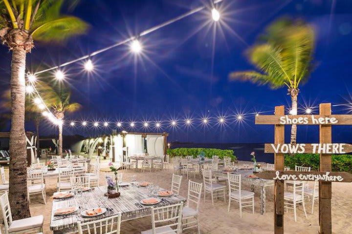 Terraza en uno de los restaurantes