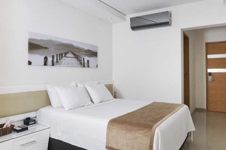 Air-conditioned rooms