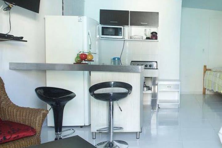 Apartamento con cocina