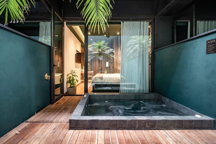 La habitación Rio suite tiene piscina privada