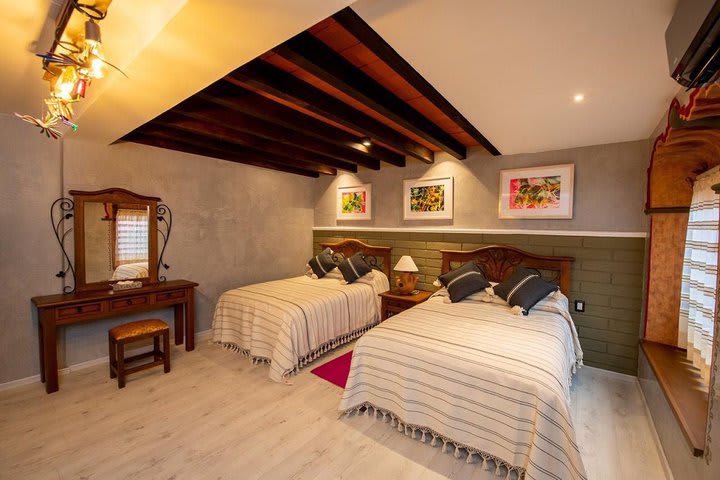 Guest rooms have Oaxacan touch