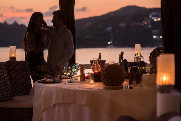 Cena en el restaurante