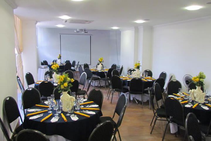 En las instalaciones hay dos salones de eventos