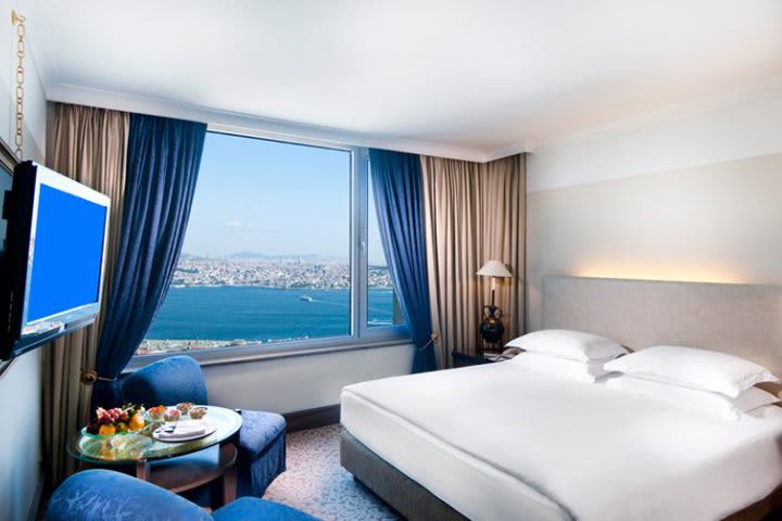 Executive suite at The Marmara Taksim hotel in Istanbul