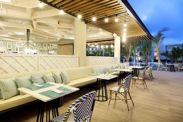 Helios Beach Club serves seafood