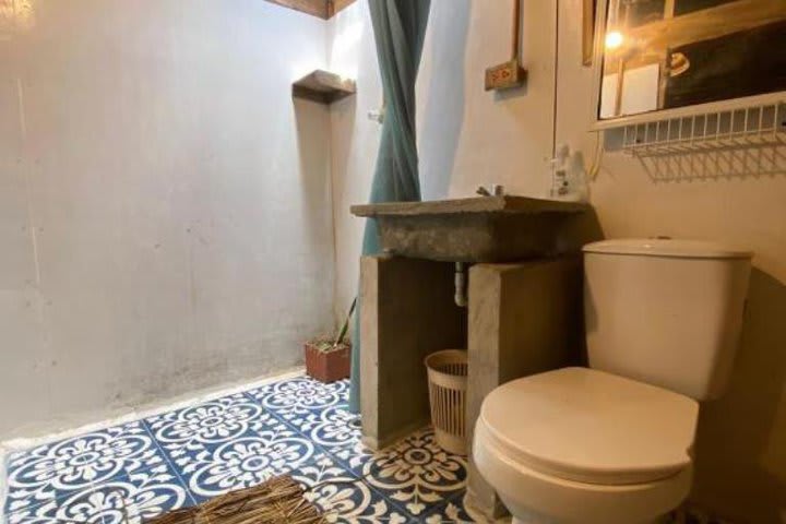 Baño privado de una habitación