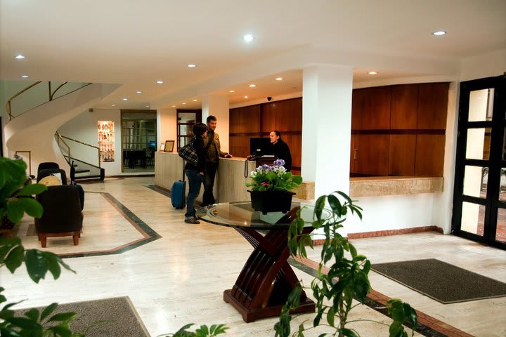 The hotel is located near Corferias International Exhibition Center