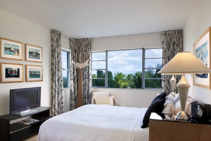 Oceanfront guest room at the Richmond Hotel