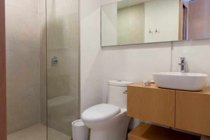 Baño de una junior suite