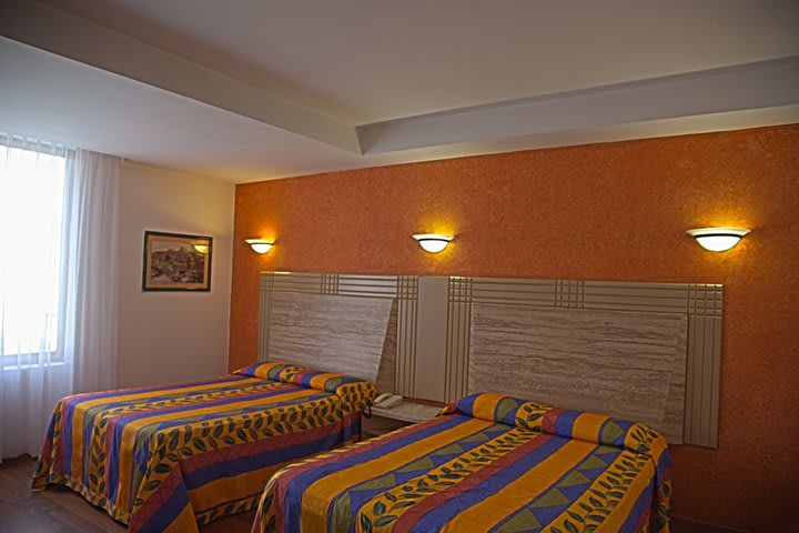 Habitación estándar con una cama en el Hotel Cervantes Guadalajara