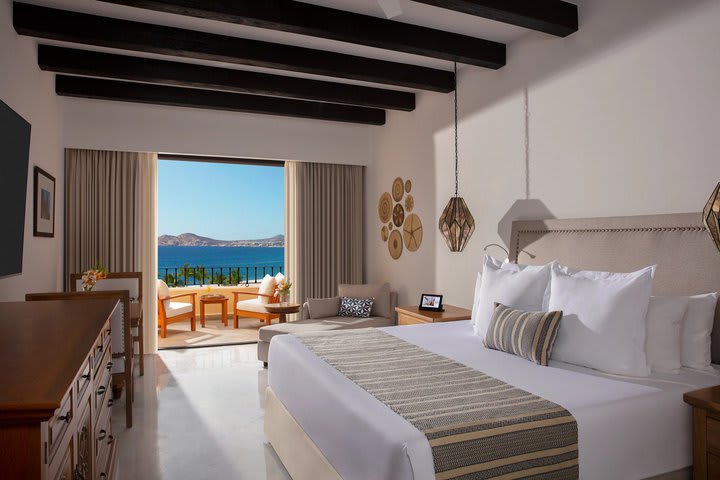 Junior suite con vista al mar