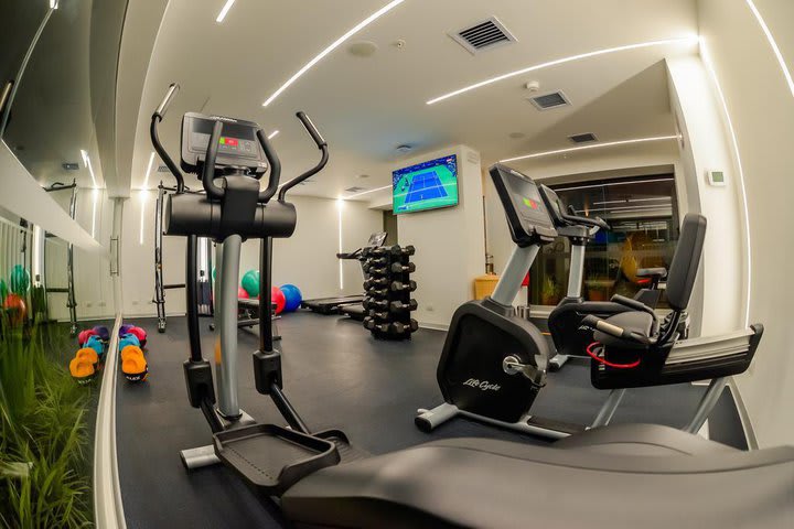 24-hour fitness center