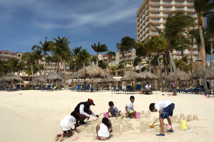 La playa es ideal para diversas opciones de entretenimiento