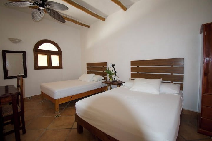 Habitación con dos camas