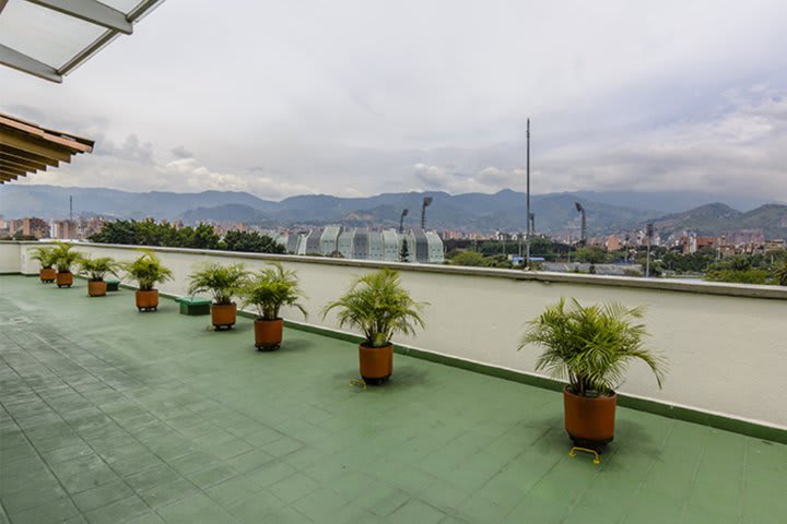 Terraza de la propiedad