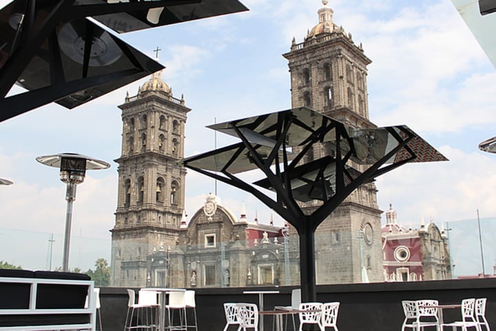 Skybar con vista a la catedral