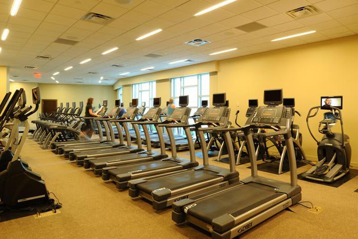 The Peabody Hotel en Orlando tiene un gimnasio equipado