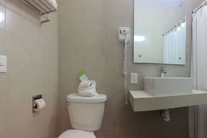 Interior de un baño