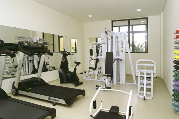 Gimnasio del hotel Matiz en Guarulhos