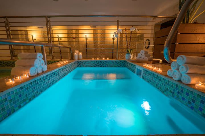 The pool in the Spa