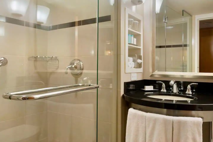 Baño de una habitación