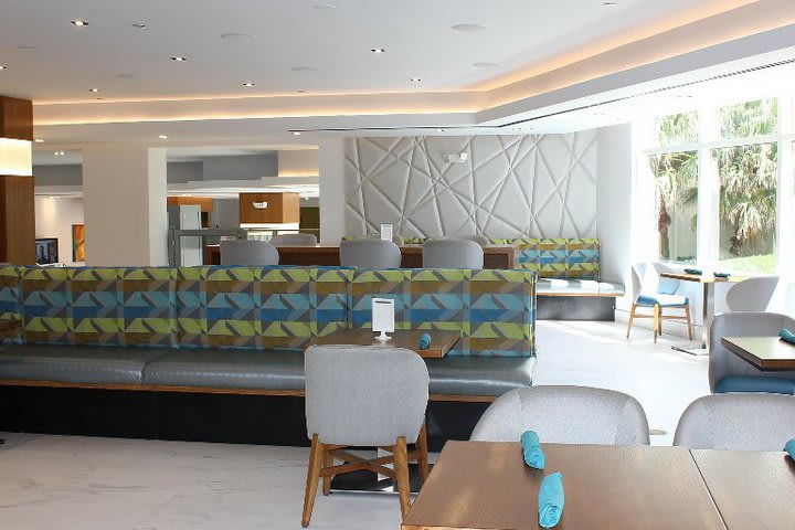 Interior of the restaurant