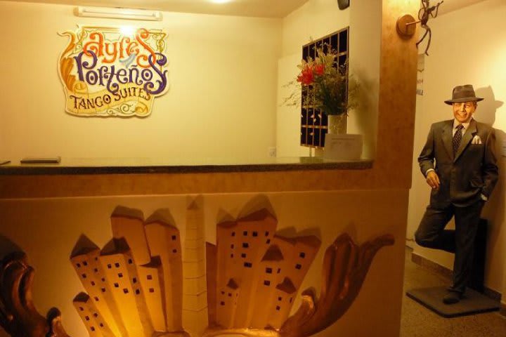 Front desk at the Ayres Portenos Tango Suites hotel