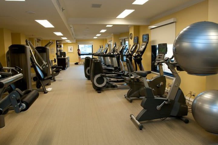 Gimnasio del hotel The Stanford Court en San Francisco