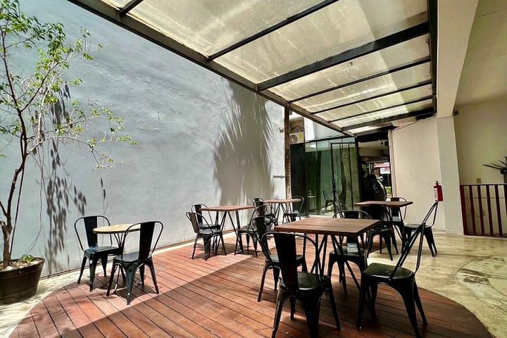 Terraza del café