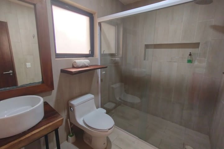 Baño de una habitación