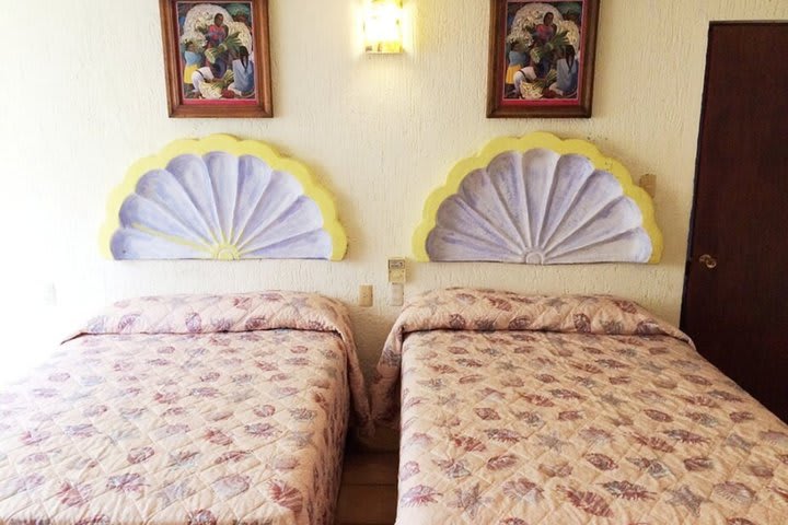 Guest room with two beds