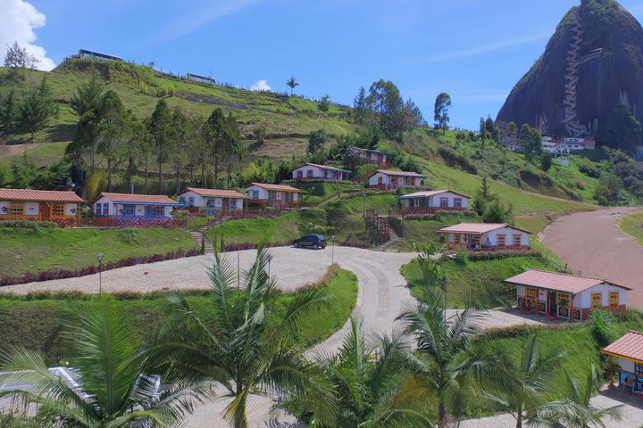 Rodeado de la naturaleza