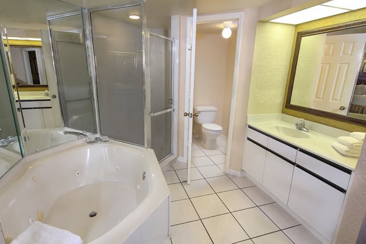 Baño privado de villa de 1 dormitorio