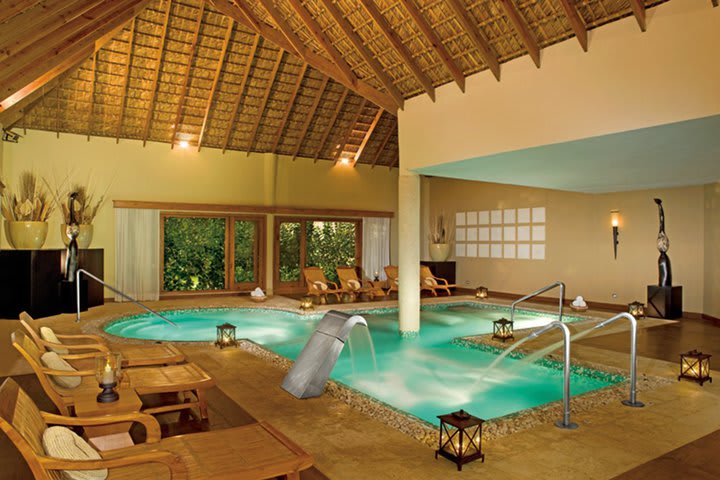 Interior of the Spa