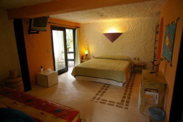 Guest room at Pousada Porto da Lua