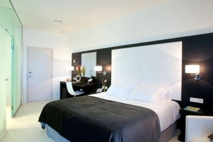 Habitación del Hotel Santos Porta Fira en Barcelona