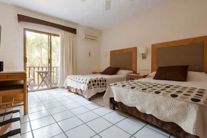 The villa has 3 bedrooms