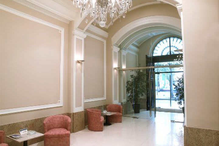 Hall del hotel HCC Covadonga en Barcelona