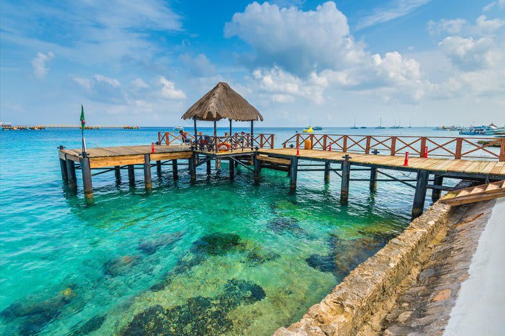 Pier at the hotel