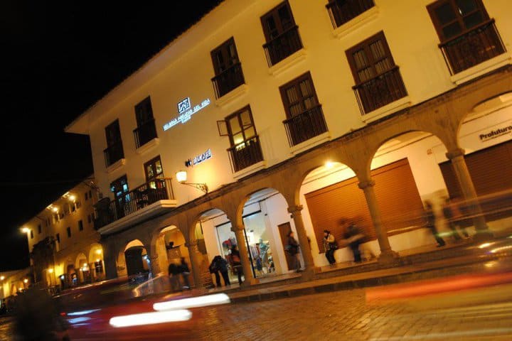 The Sonesta Posadas del Inca hotel is located in the historic center of Cusco