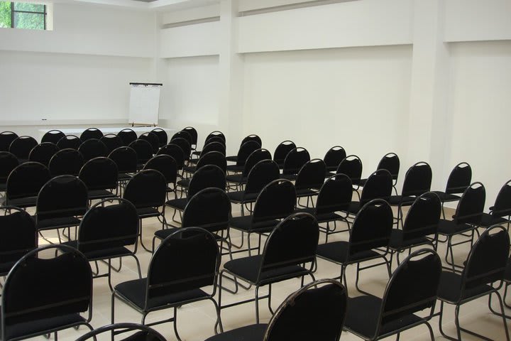 The conference facilities at Quinta del Gobernador can accommodate up to 65 guests