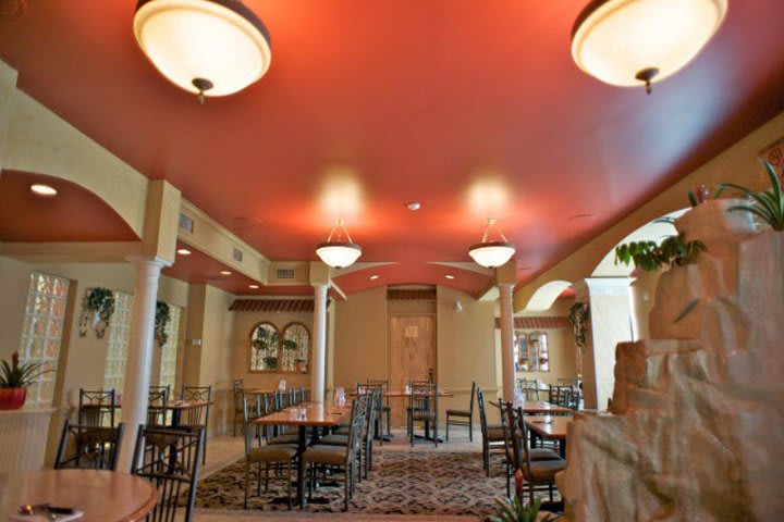 Restaurant at Monte Carlo Inn Markham, hotel to the north of Toronto