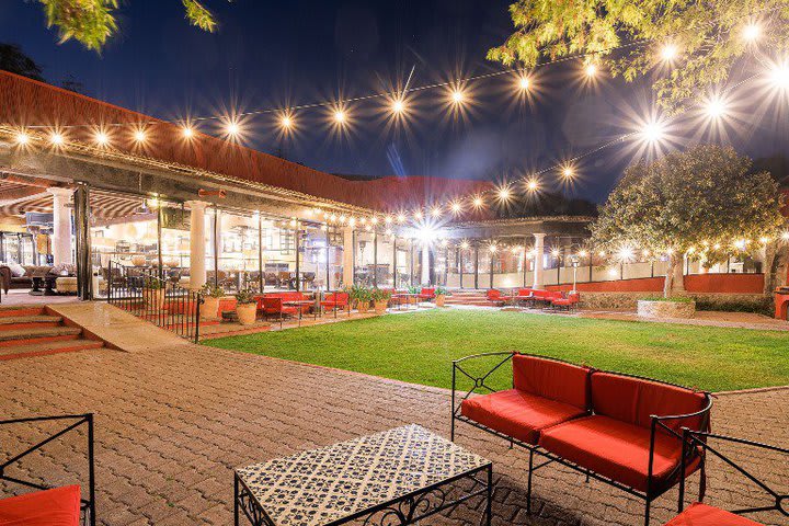 Outdoor sitting area