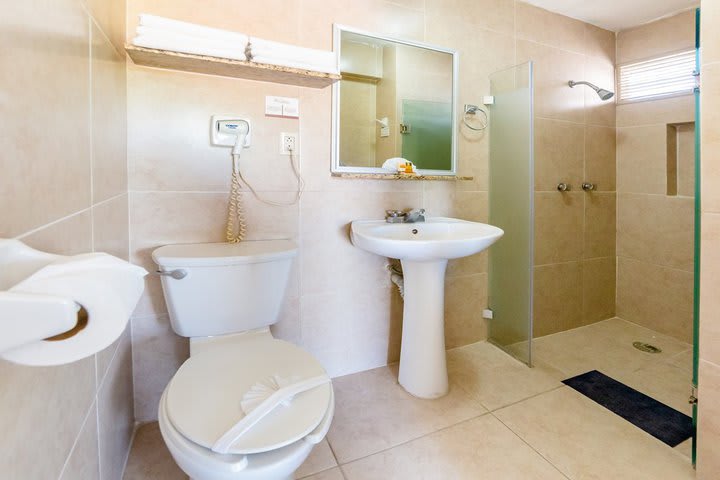 Baño privado de una habitación estándar