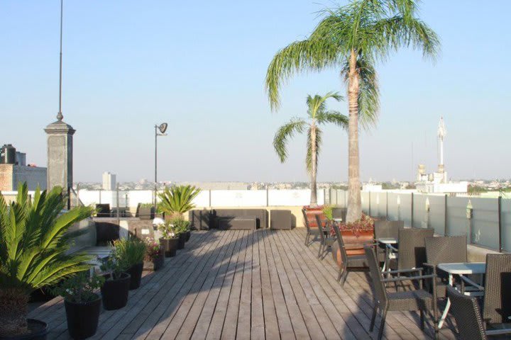 Terraza del hotel