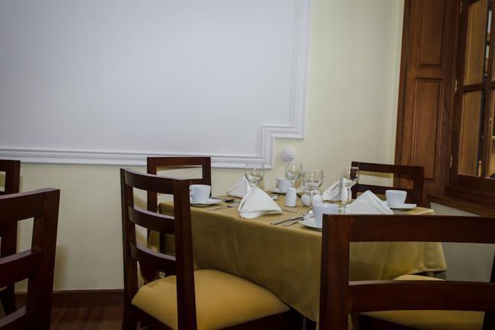 Interior view of the restaurant